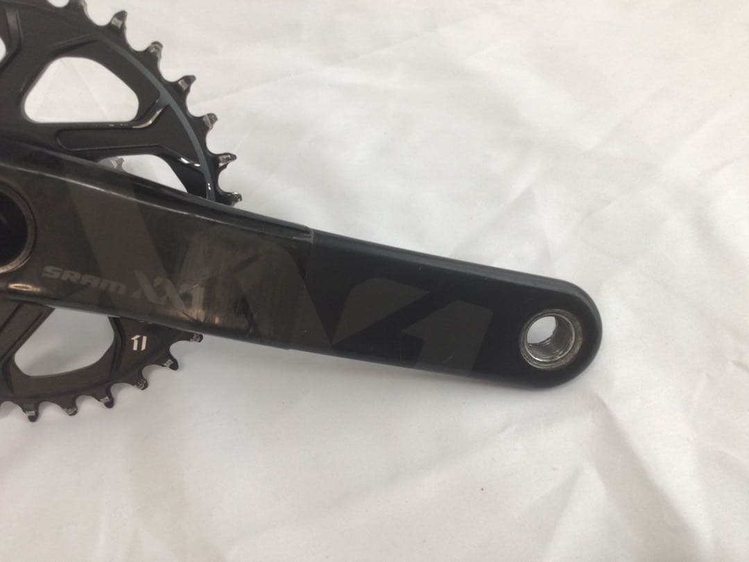 SRAM カーボンクランク XX1(170mm・34T・GXP規格)
