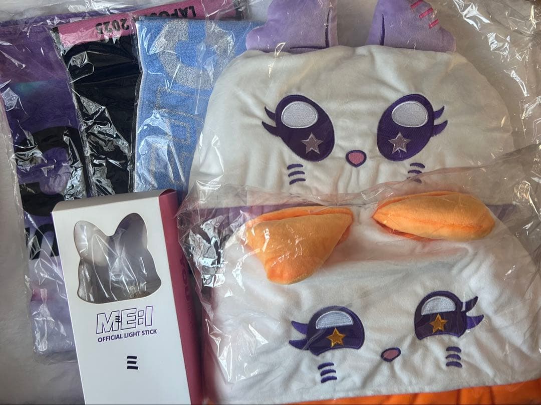 ME:I ブランケット ペンラ タオルセット