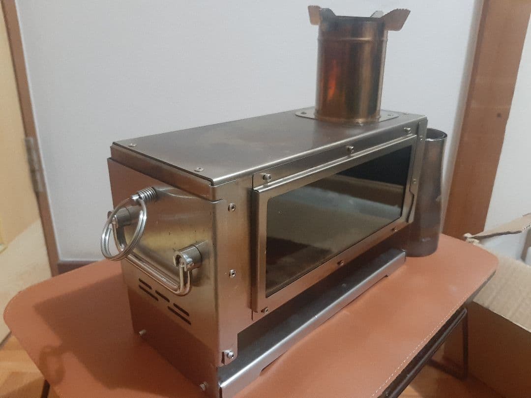 soomloom topon ステンレス 薪ストーブ 60mm変換アダプター付き