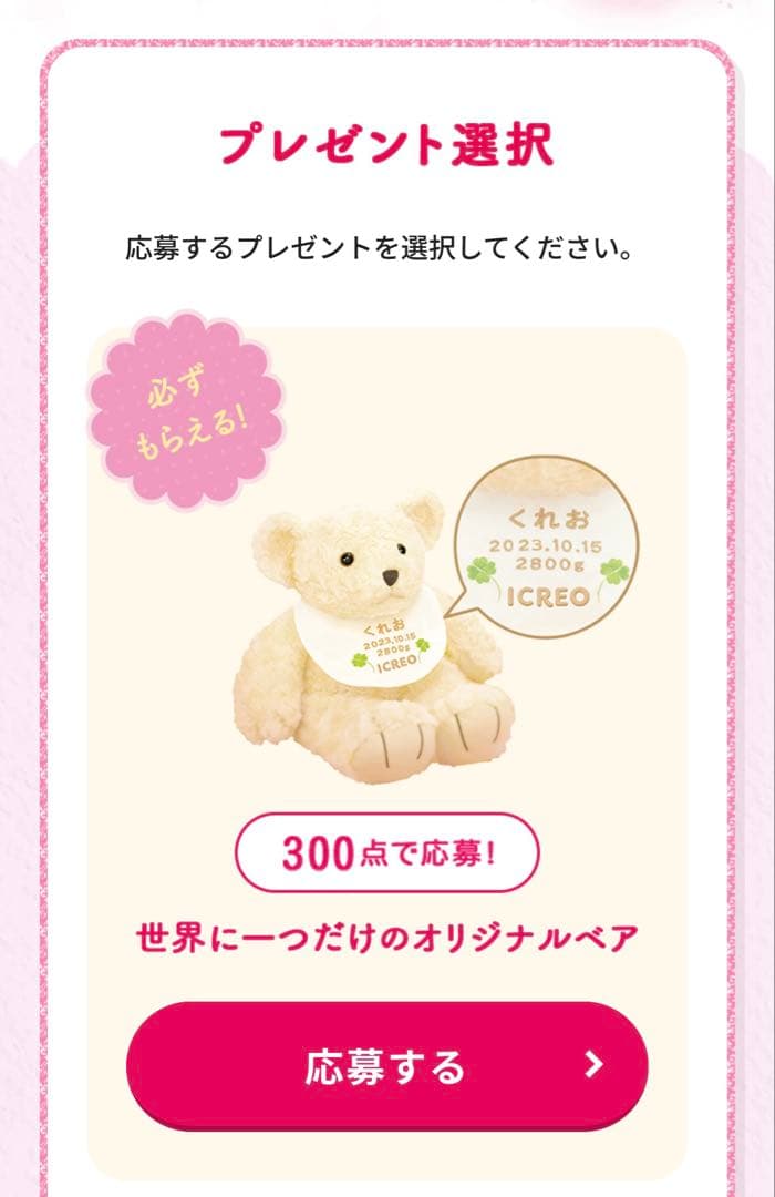 アイクレオ　オリジナルベア　1体