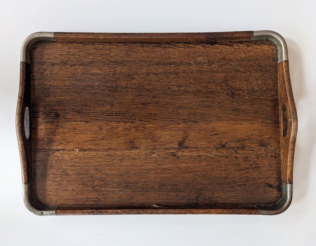 値下げ！ イギリス アンティーク 木製トレイ ヴィンテージ 雑貨 北欧ビンテージ