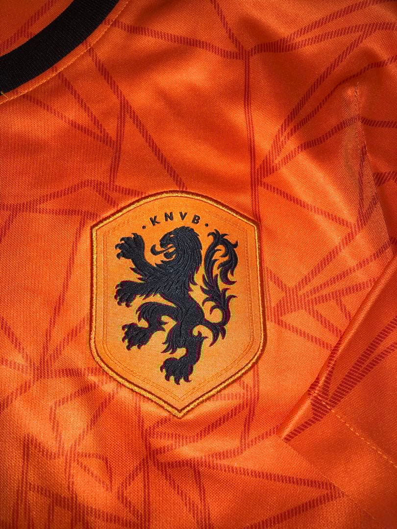 オランダ代表　ユニフォーム　ファンダイク　インポートM