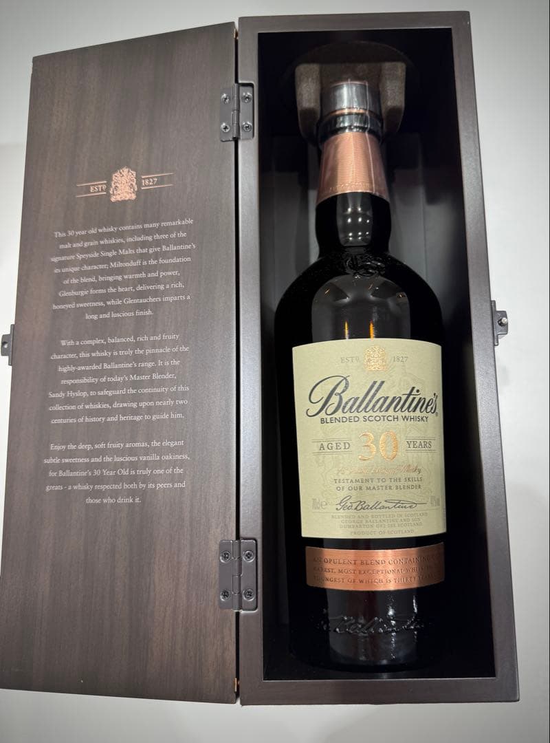 Ballantine's 30年 ブレンデッドスコッチウイスキー ハワイで購入