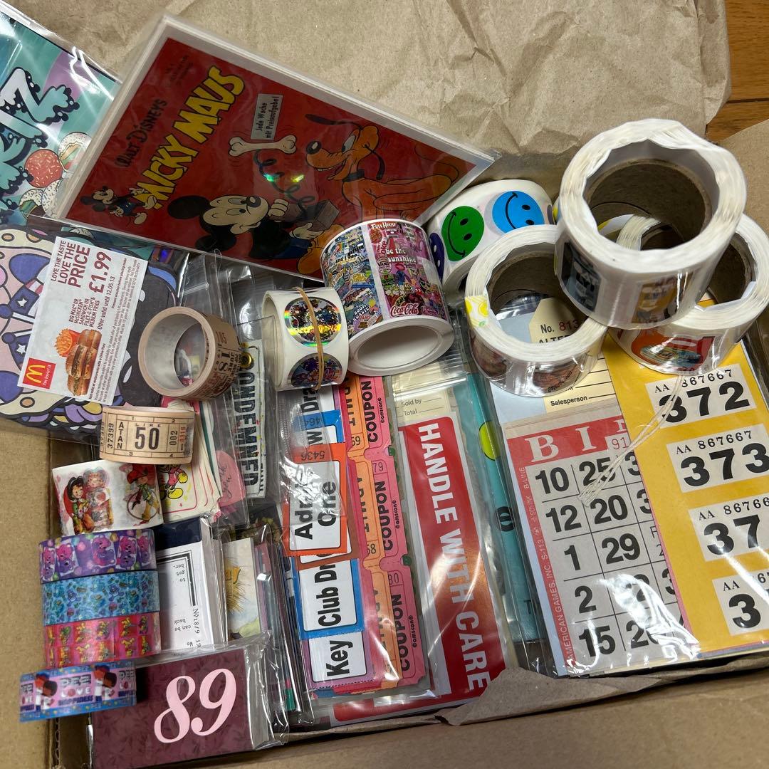 アメキャラヴィンテージ素材まとめ⭐️ロールシール、マスキングテープなど