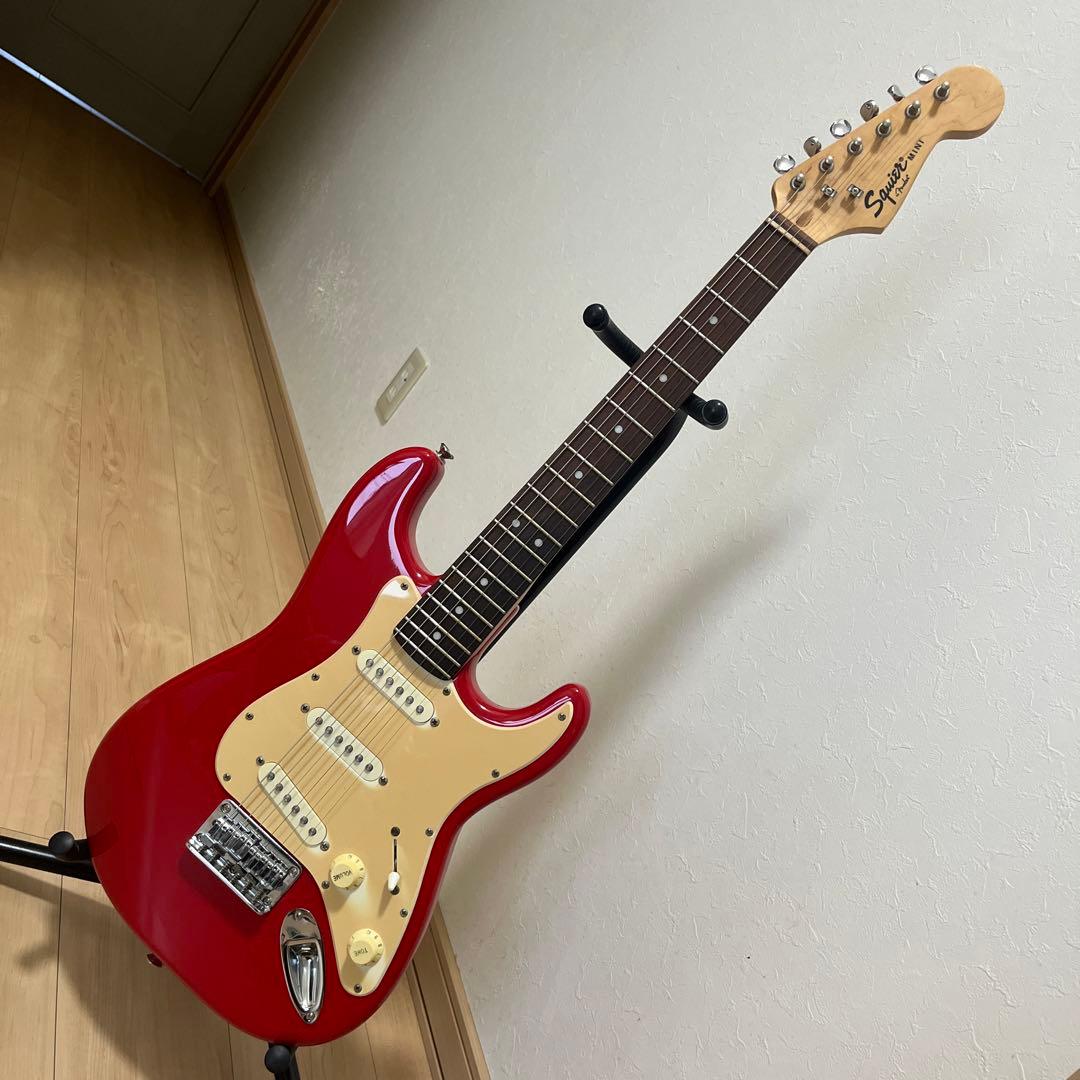 Squier Mini Stratocaster レッド