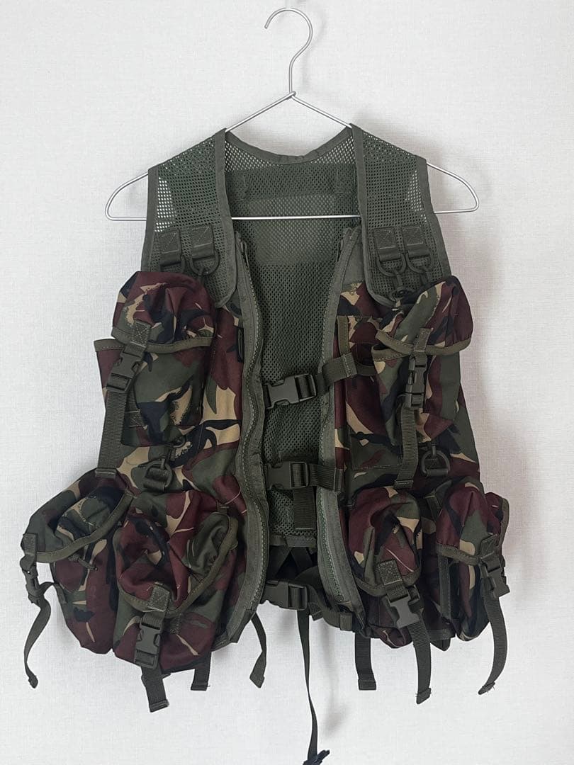 DPM タクティカルベスト（イギリス軍？）DPMリュックサック付き