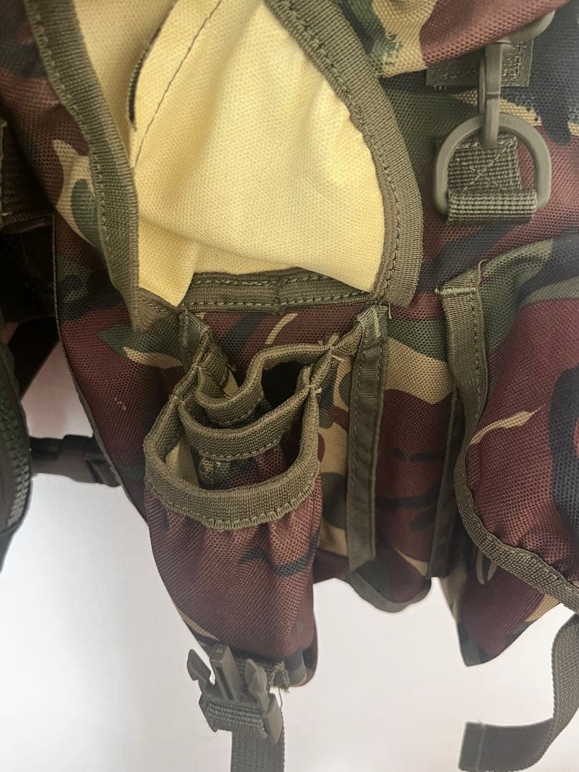 DPM タクティカルベスト（イギリス軍？）DPMリュックサック付き