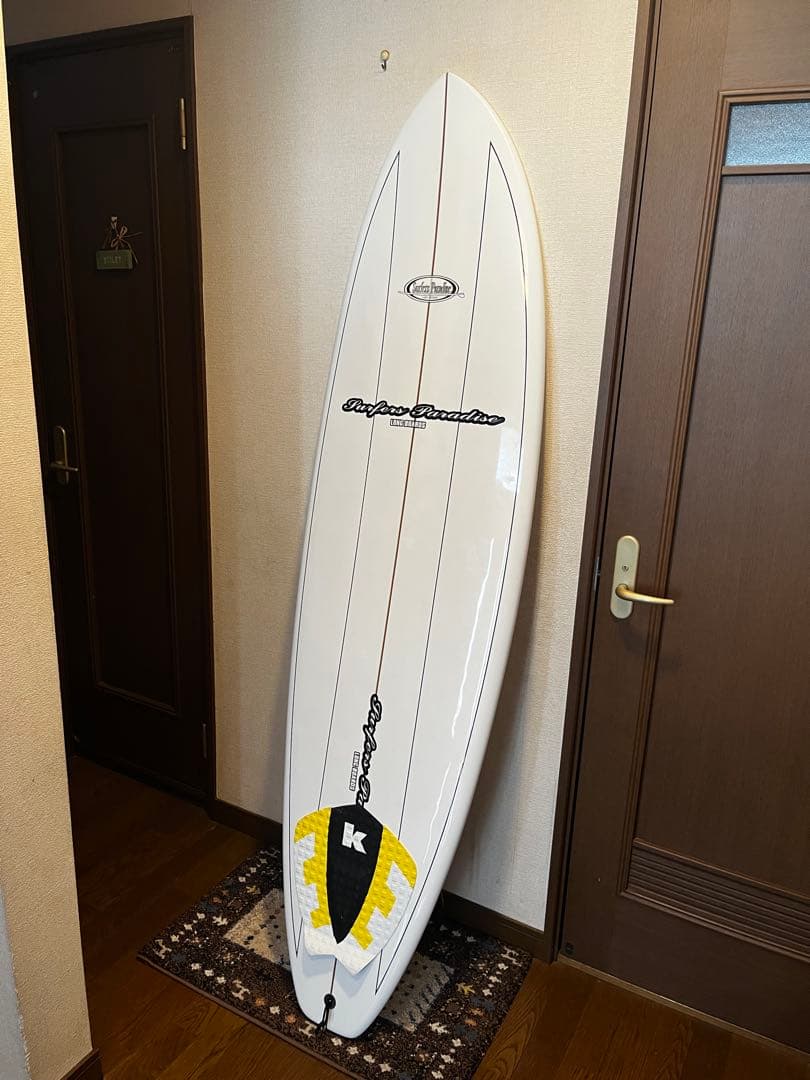 サーフボード ファンボード 198cm（6’4”）ケース付き