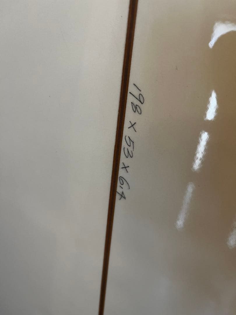 サーフボード ファンボード 198cm（6’4”）ケース付き