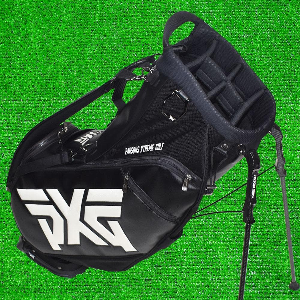 ＰＸＧ ゴルフ スタンド式 キャディバッグ9型【ブラック】美品！