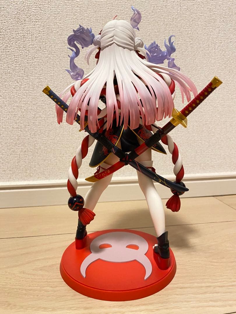 百鬼あやめ　1/7スケールフィギュア　にぱぁ顔パーツ付き