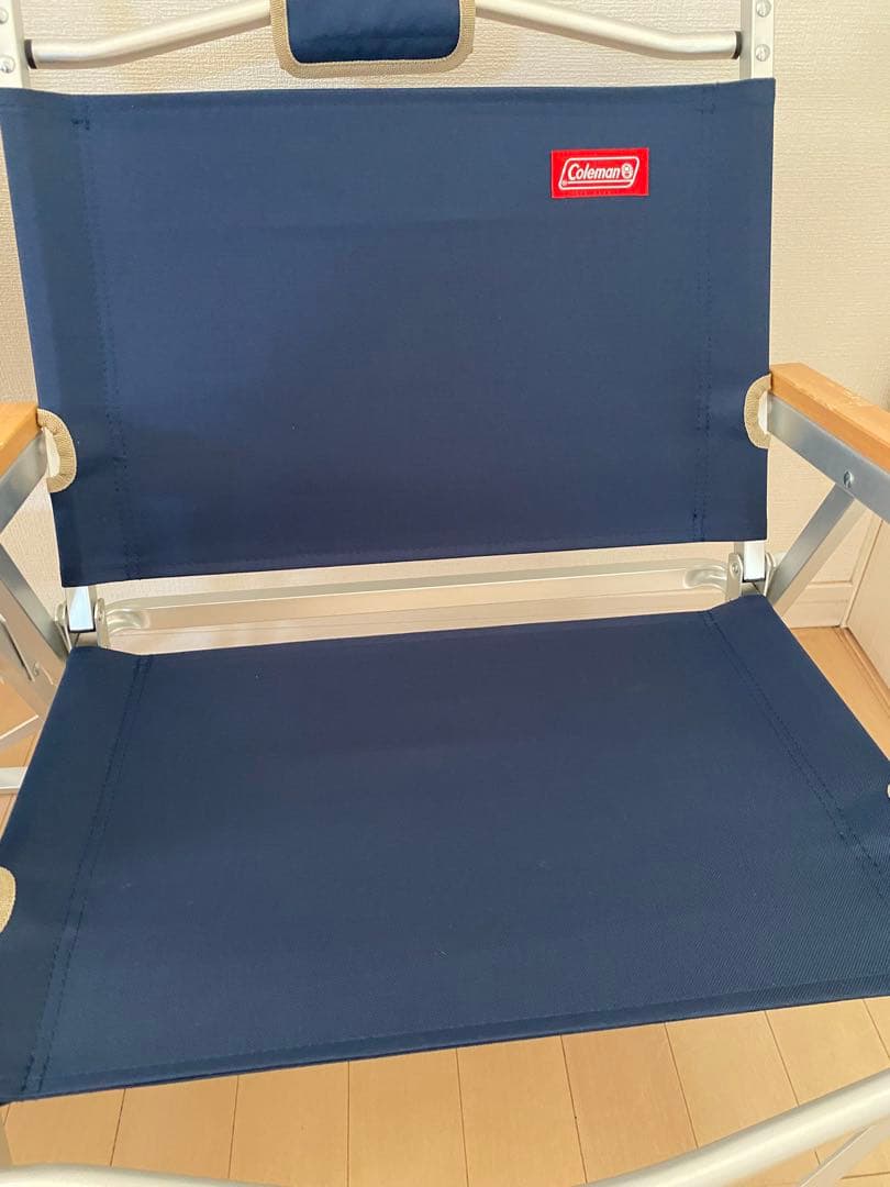 Coleman コンパクトフォールディングチェア　2脚セット ネイビー
