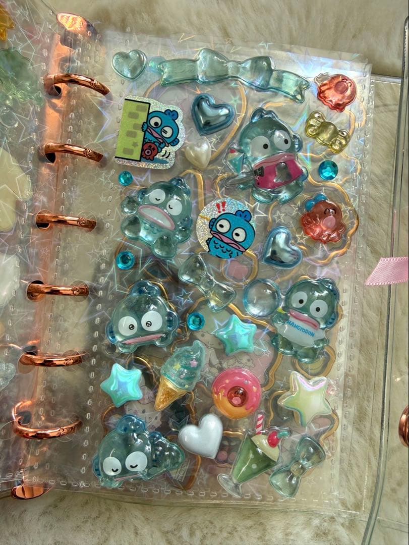 サンリオシール帳完成品