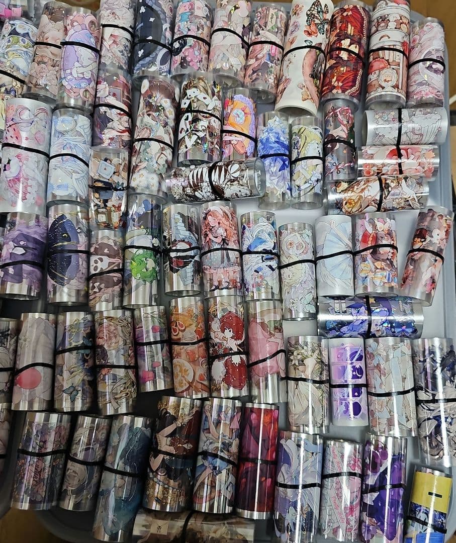 人物マステ　女の子　100ループ以上