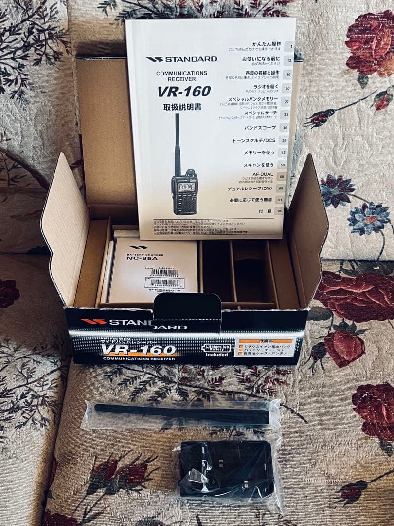 受信機 STANDARD VR-160