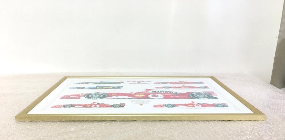 ○ミハエル・シューマッハ 7th チャンピオン記念 フェラーリ F1 ポスター