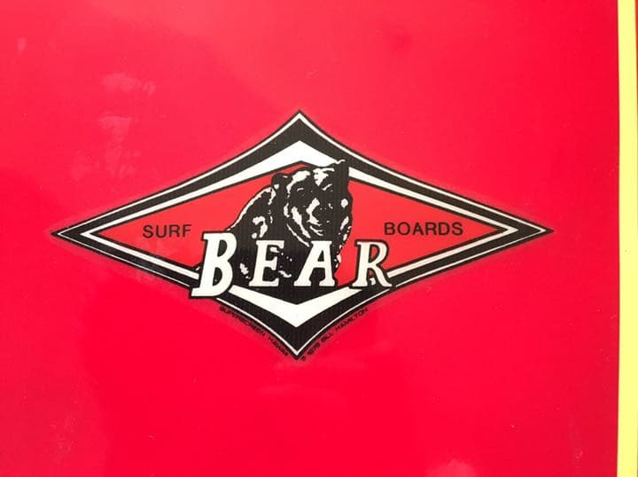 BEAR ベア 赤 red california vintage レア