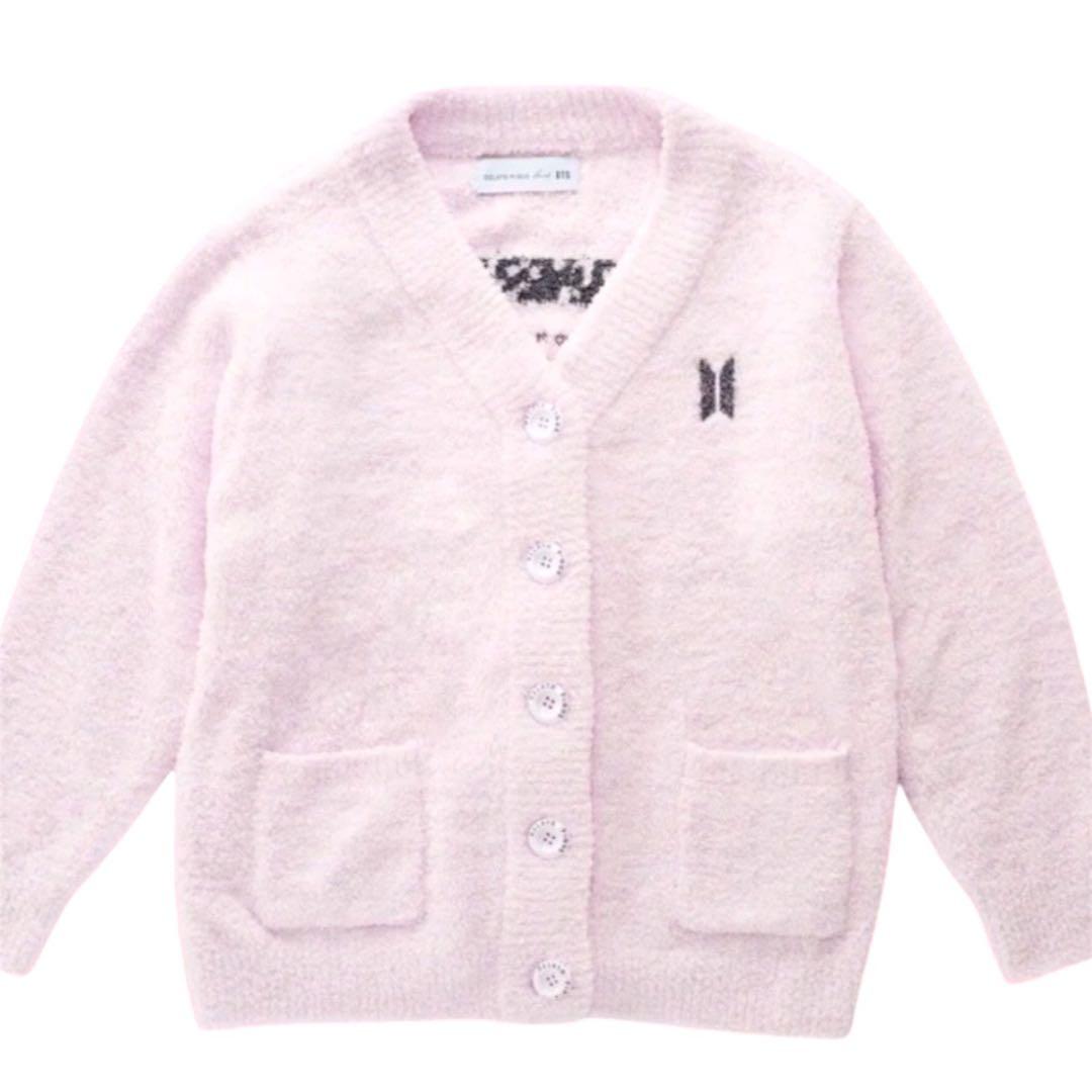 BTS × GELATO PIQUE loves カーディガン ML ジェラピケ