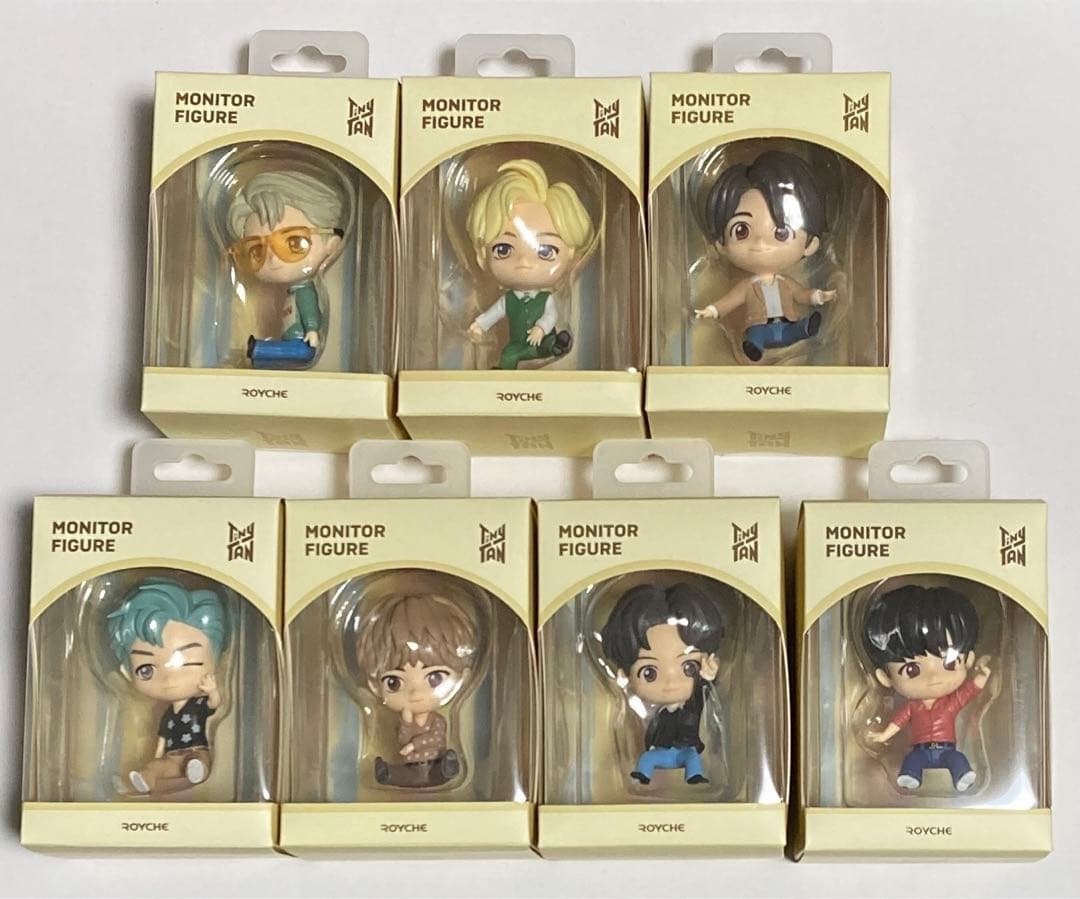 BTS TinyTAN モニターフィギュア Dynamite 全7個セット