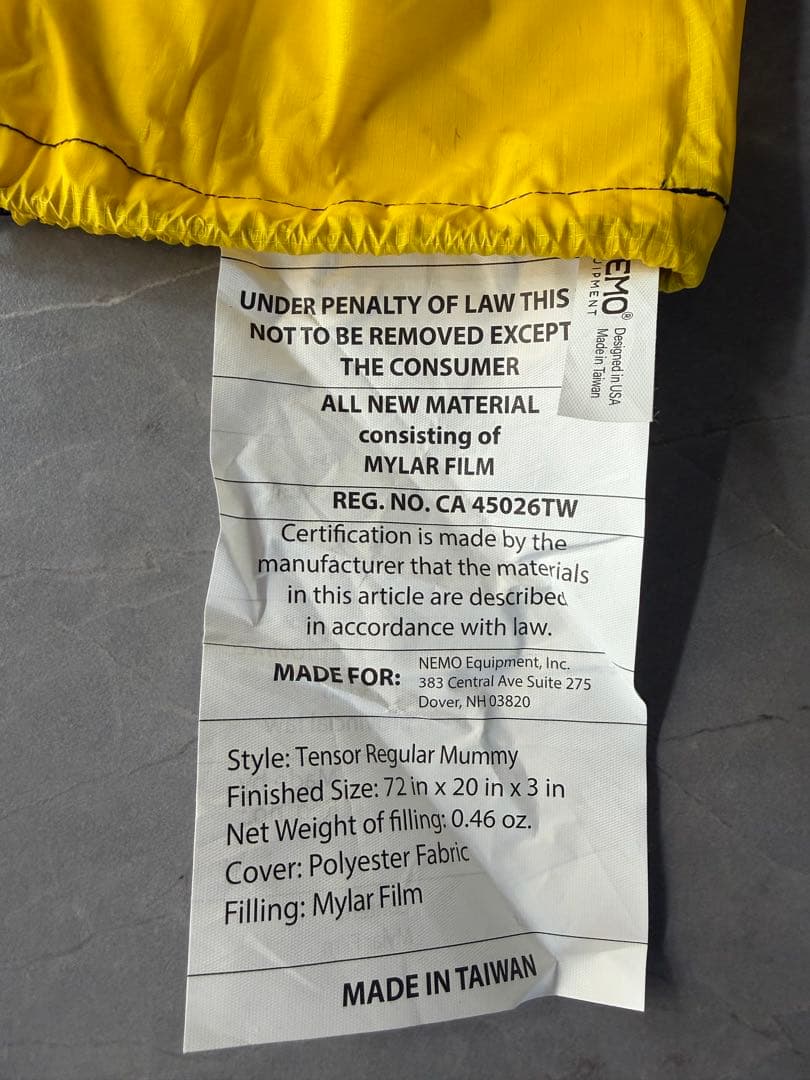 NEMOニーモ テンサー レギュラー マミー