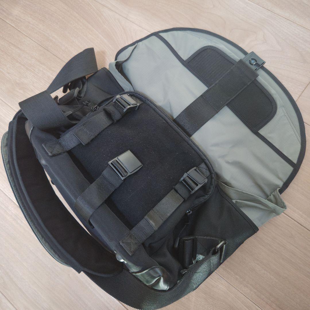 ALPAKA 7VEN メッセンジャーバッグ ショルダーバッグ 黒色　値下げ中