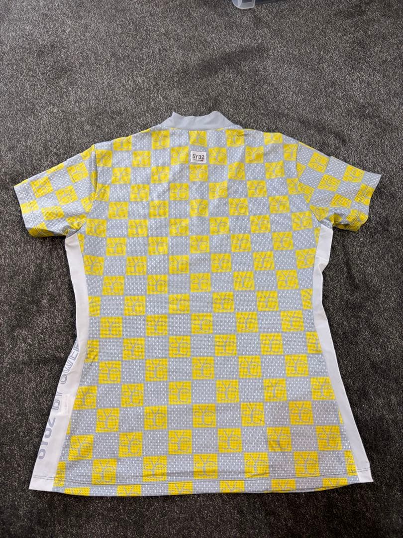 SY32 ゴルフ　レディース　半袖　L グレー