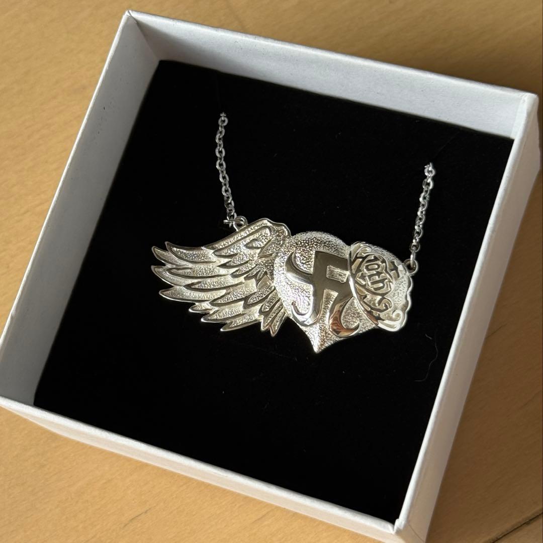 新品★シルバー925浜崎あゆみ10周年ロゴネックレス