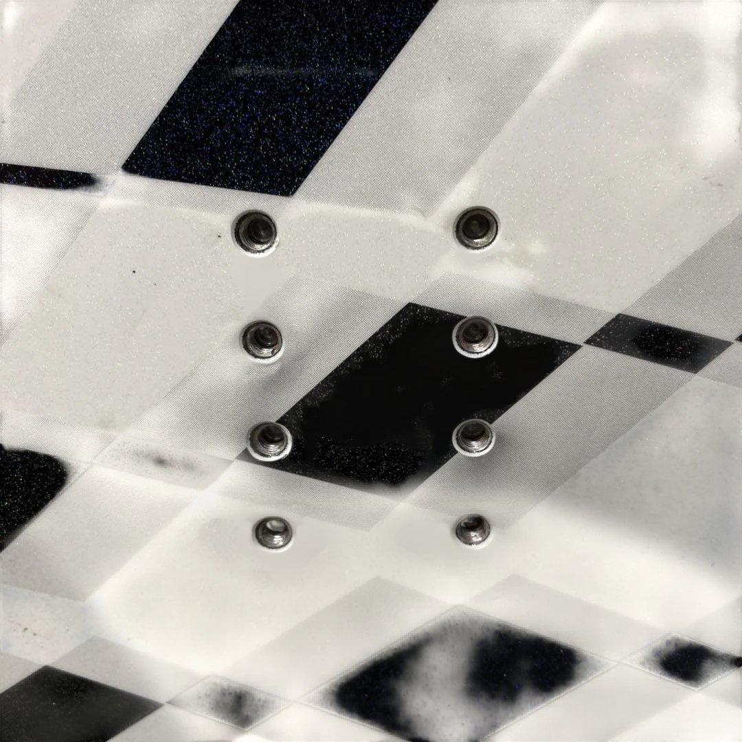 希少　FLATKING artistic 153 限定　スノーボード チェス盤