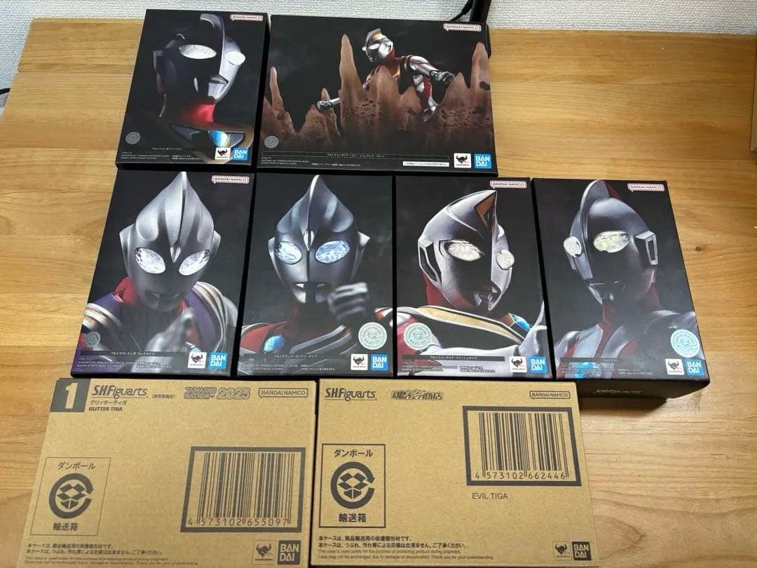 真骨彫製法　ウルトラマンシリーズ　まとめ売り