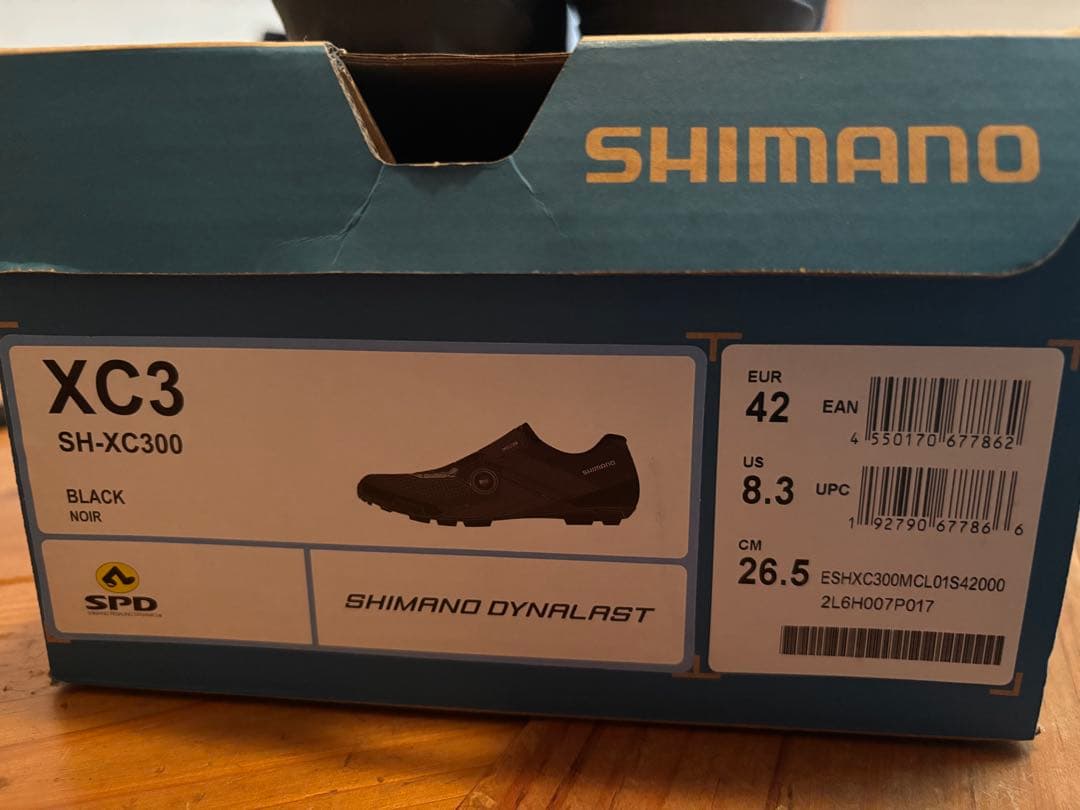 SHIMANO XC3 ブラック SHIMANO DYNALAST 26.5