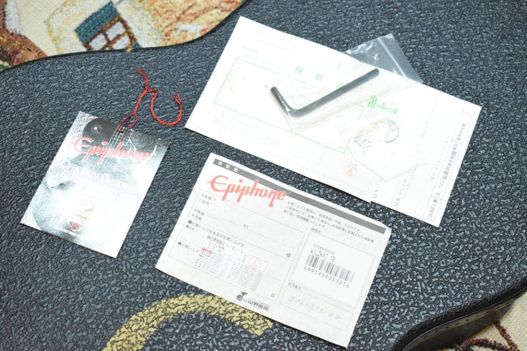 Epiphone WILDKAT TB 純正ハードケース付