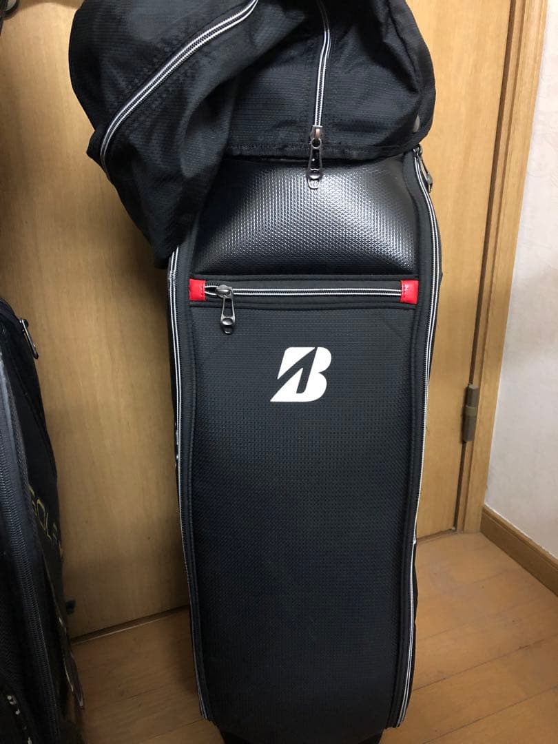 【送料込み】ブリヂストン　BRIDGESTONE キャディバッグ　ブラック　廃盤