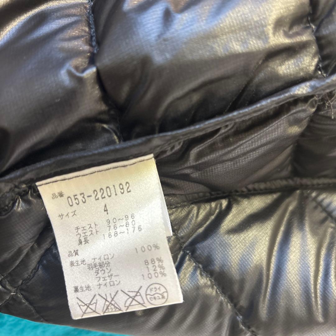 【美品】PEARLY GATES パーリーゲイツ 2Way ダウンジャケット