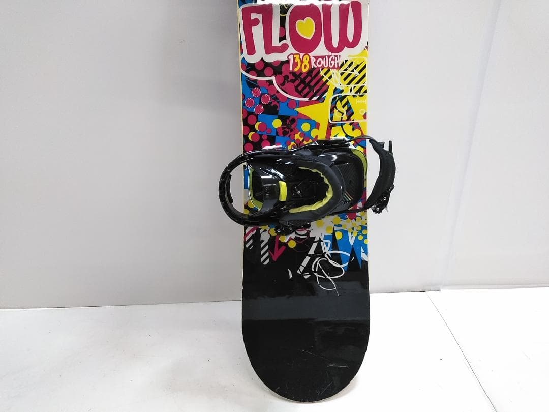 レディース/子供 スノーボードセット FLOW 138cm ビンS/Mサイズ◇