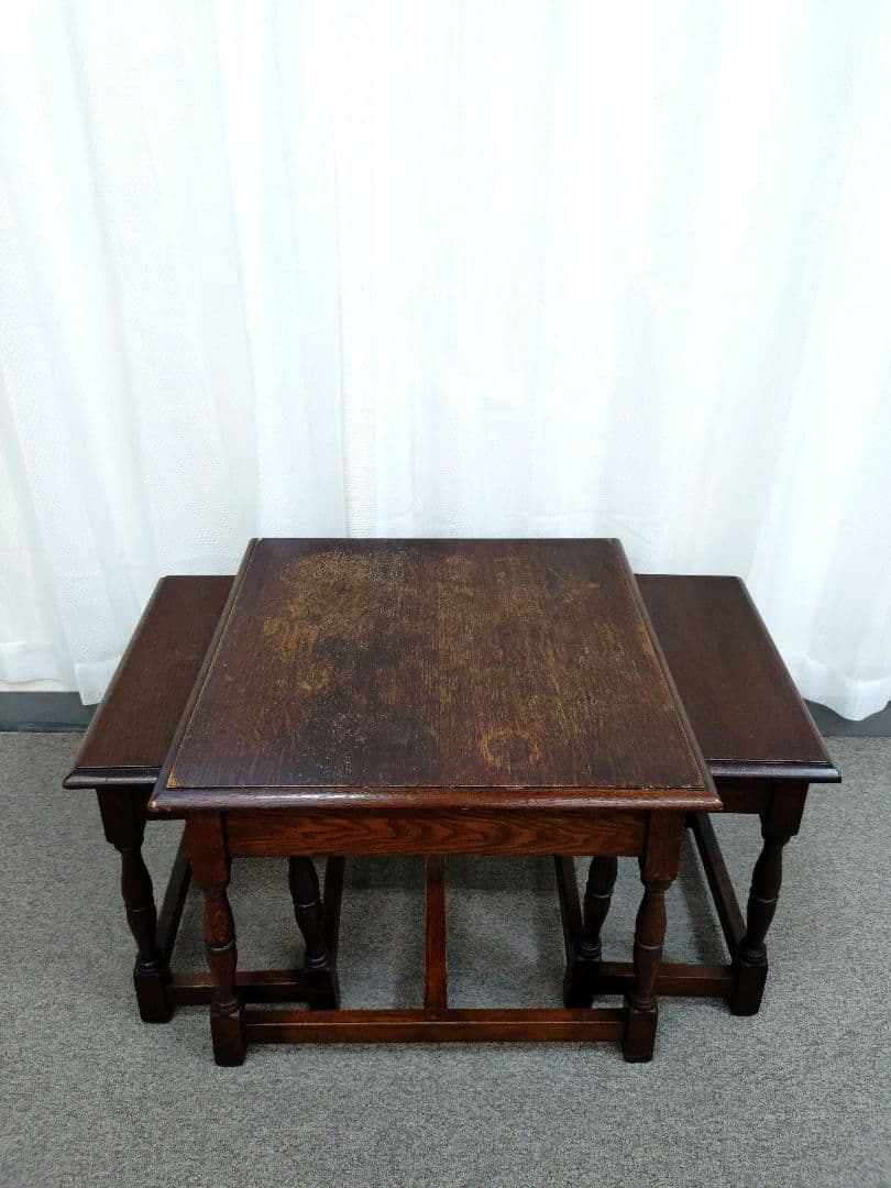希少 アンティーク ハーバート・E・ギブス ネストテーブル