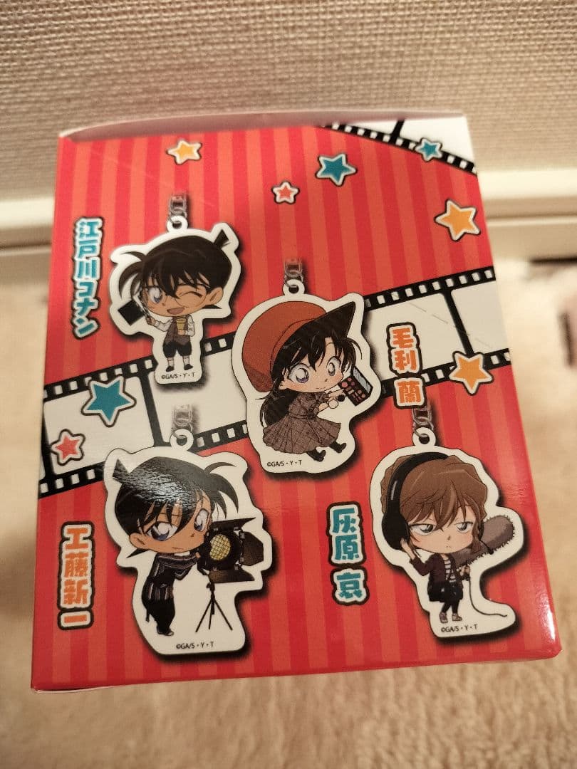 名探偵コナン　アクリルキーホルダー　　ボックス　映画撮影　AGF2019
