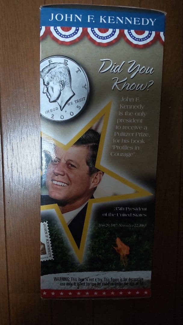 首振り人形 ボブルヘッド ジョンFケネディ アメリカ第35代大統領