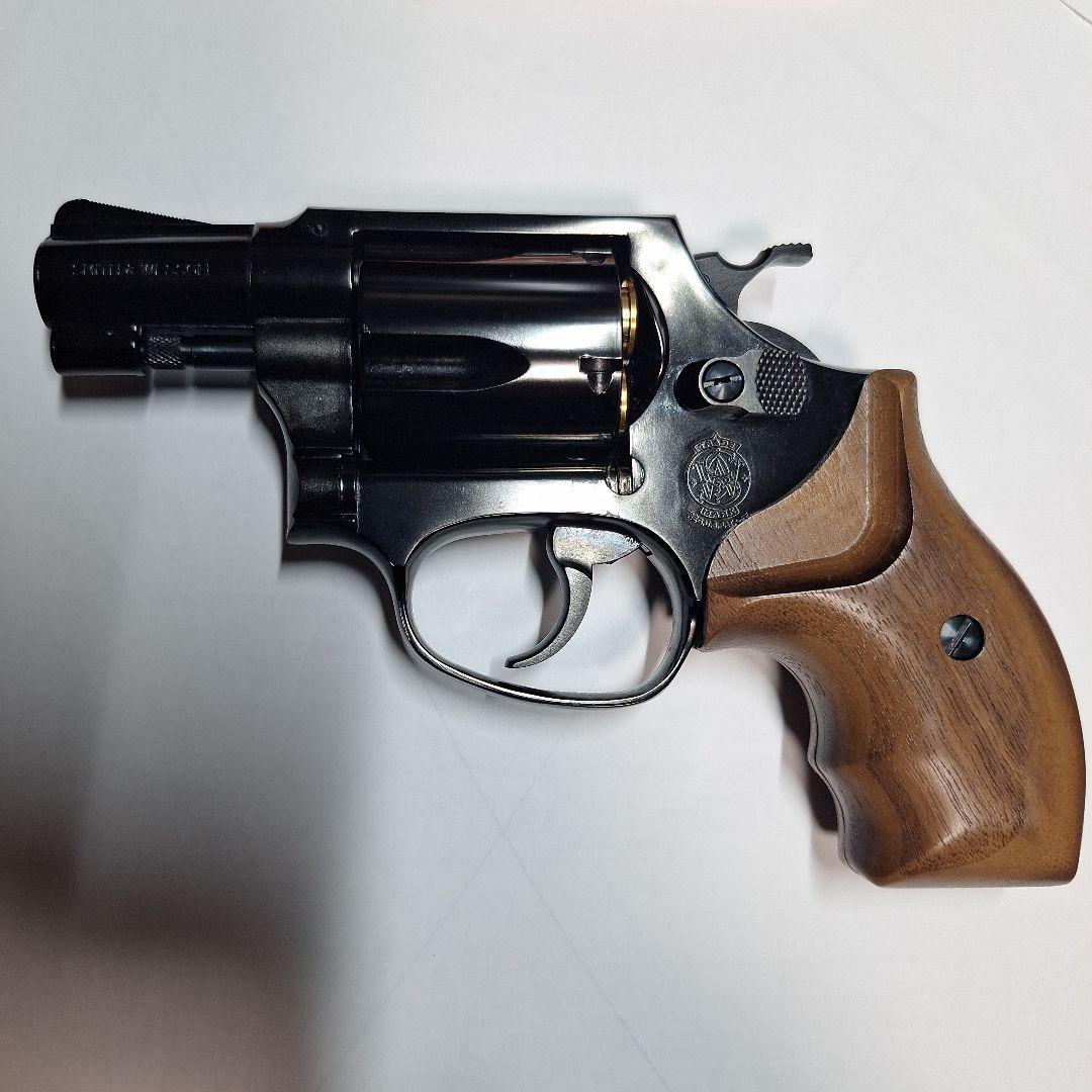 マルシン M36 2インチ ディープブラック 木製グリップ