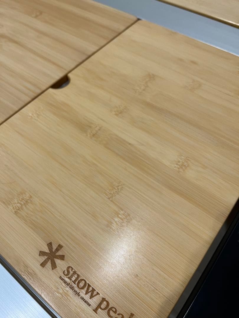 スノーピーク ラウンジスライドトップ竹　廃盤　超希少　フルセット　美品