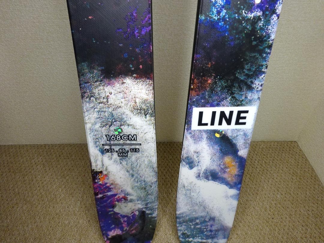 未使用 パウダー BCスキー LINE PANDORA 85 GWビンディング