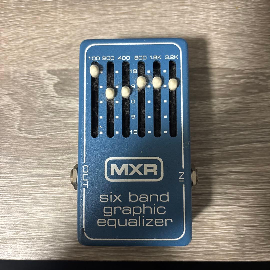 ベース MXR six band graphic equalizer