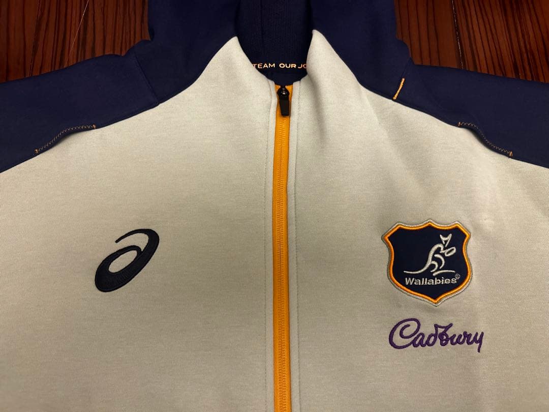 新品未使用　アシックス　オーストラリア代表　チームスウェット　XL