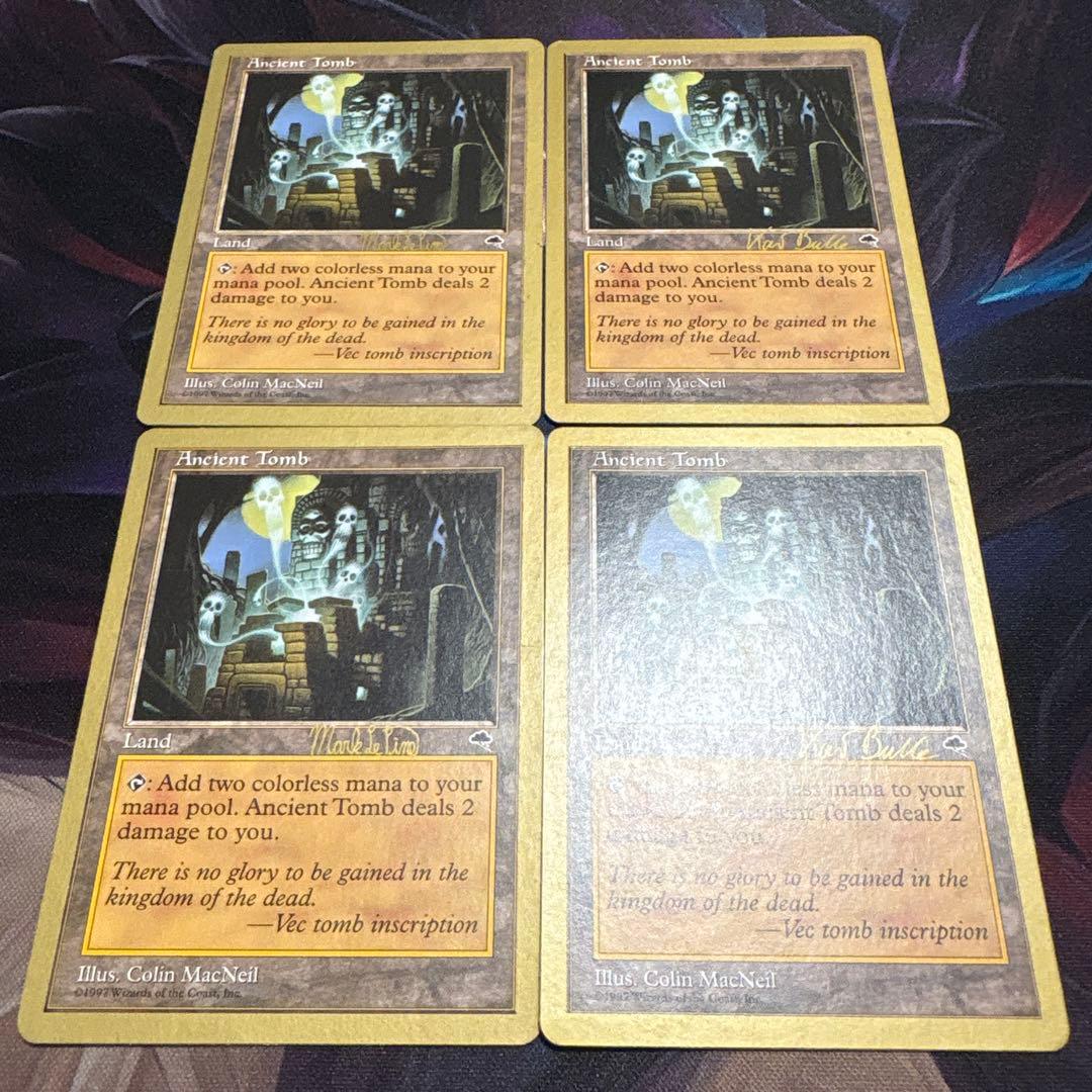 金枠 古えの墳墓 Ancient Tomb 4枚セット