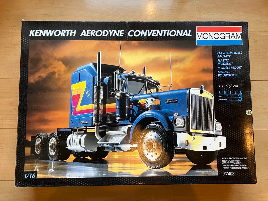 希少モデル☆ モノグラム　1/16 トレーラーヘッド　ブルースター