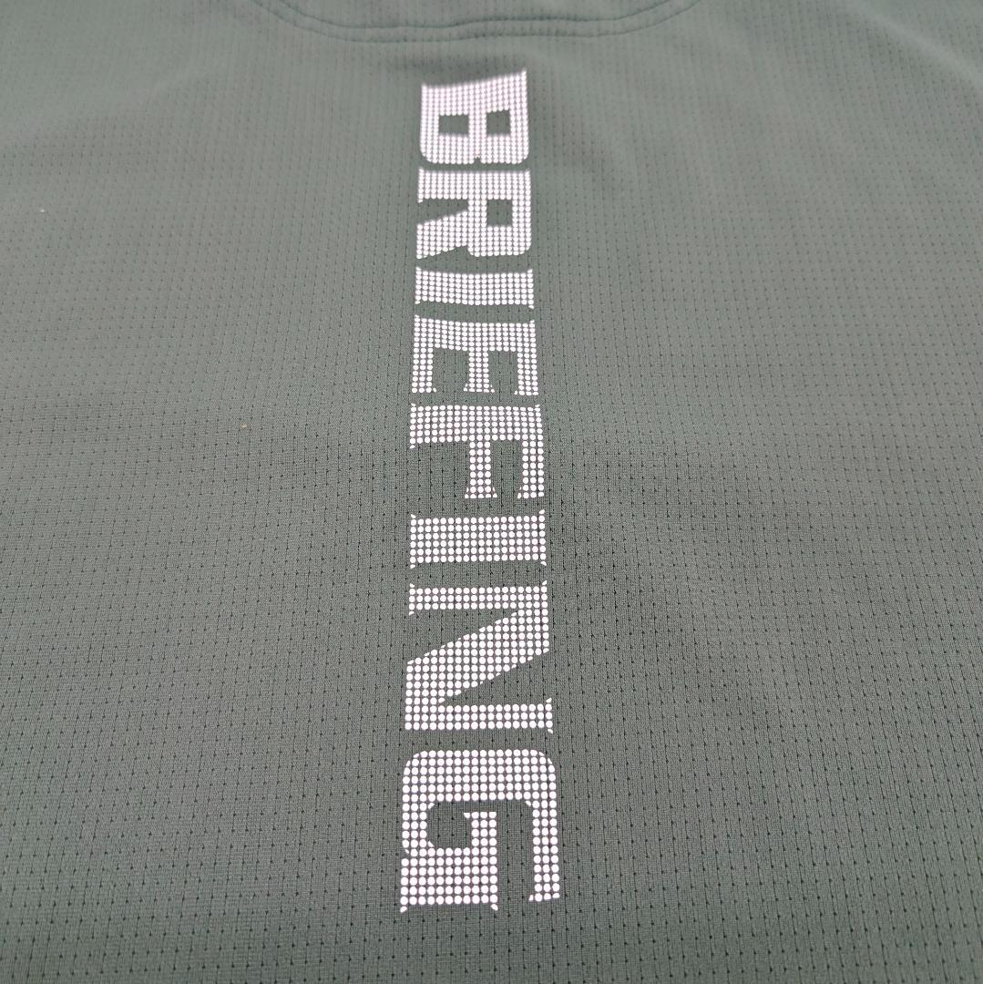 BRIEFING ブリーフィング ハーフジップ オリーブ Mサイズ