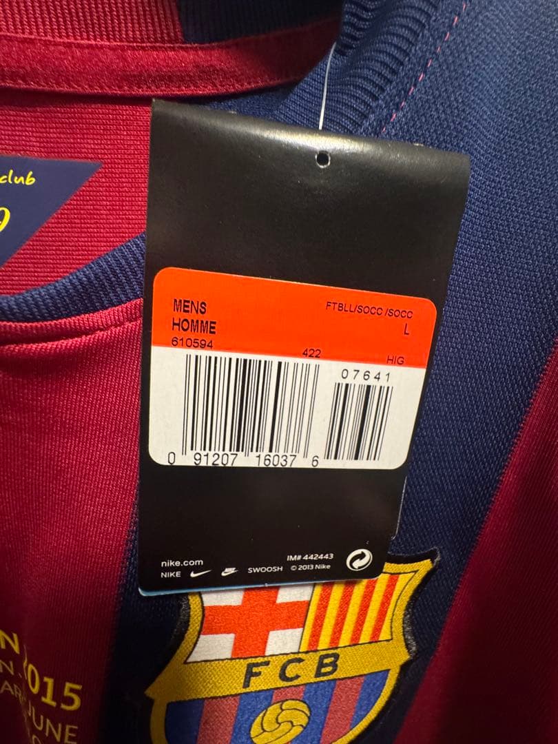 正規品/新品タグ付き メッシ　バルセロナ　14/15 ホーム　ユニフォーム