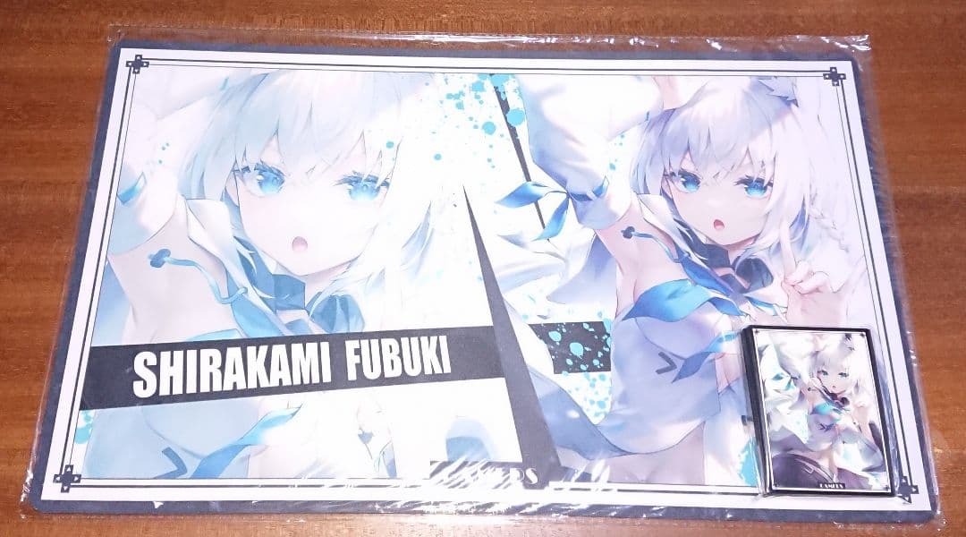 ホロライブ 白上フブキ スリーブ プレイマット セット (2)