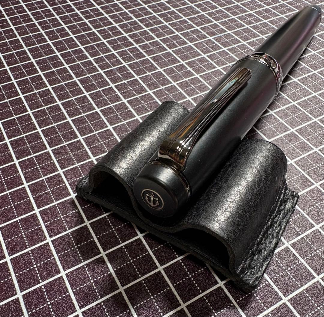 sailor万年筆21k インペリアルブラック　F