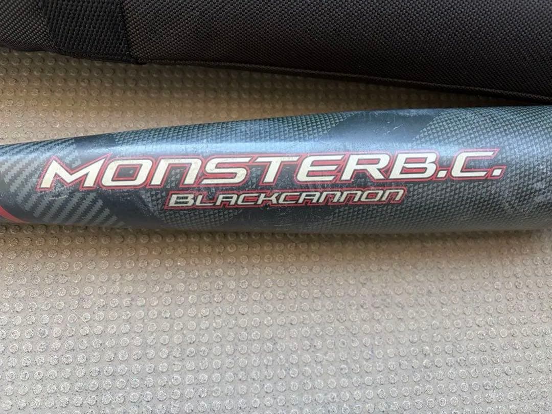 ZETT MASTER B.C. BLACK CANNON バット少年軟式用