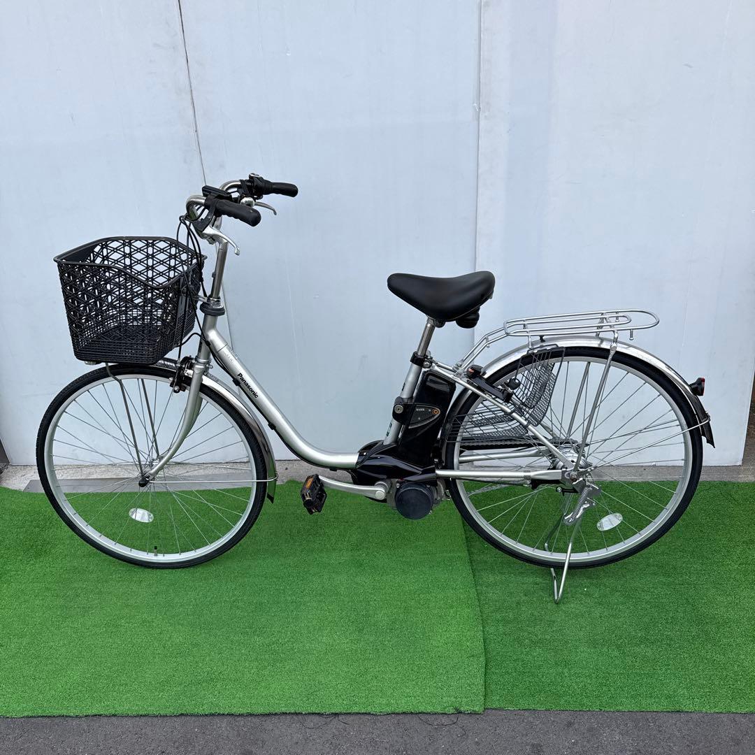 Panasonic電動アシスト自転車26インチ8.9Ah長押し5点灯